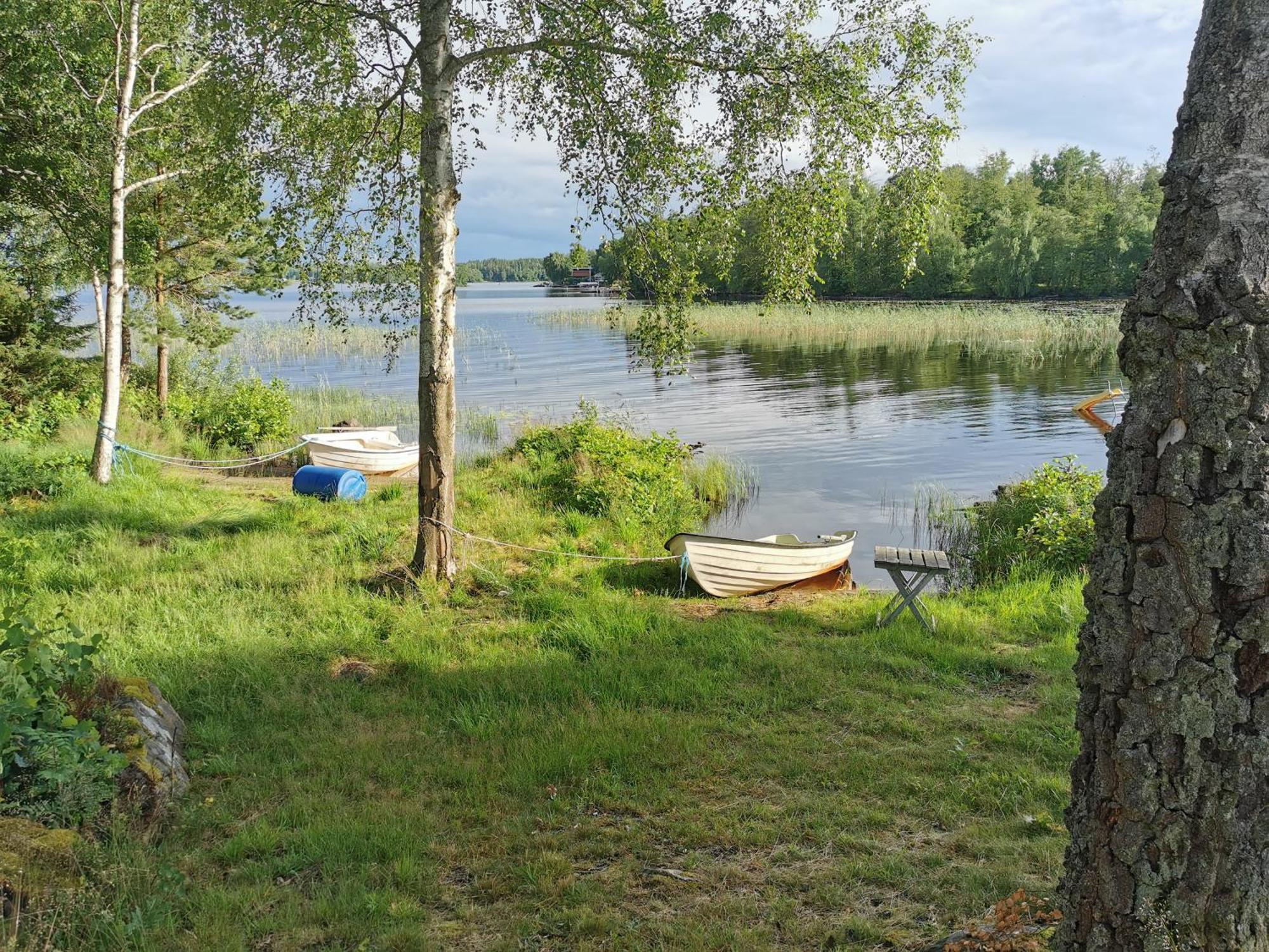 Stuga I Lillaryd Med Fantastiskt Utsikt. Villa Bredaryd Exterior foto